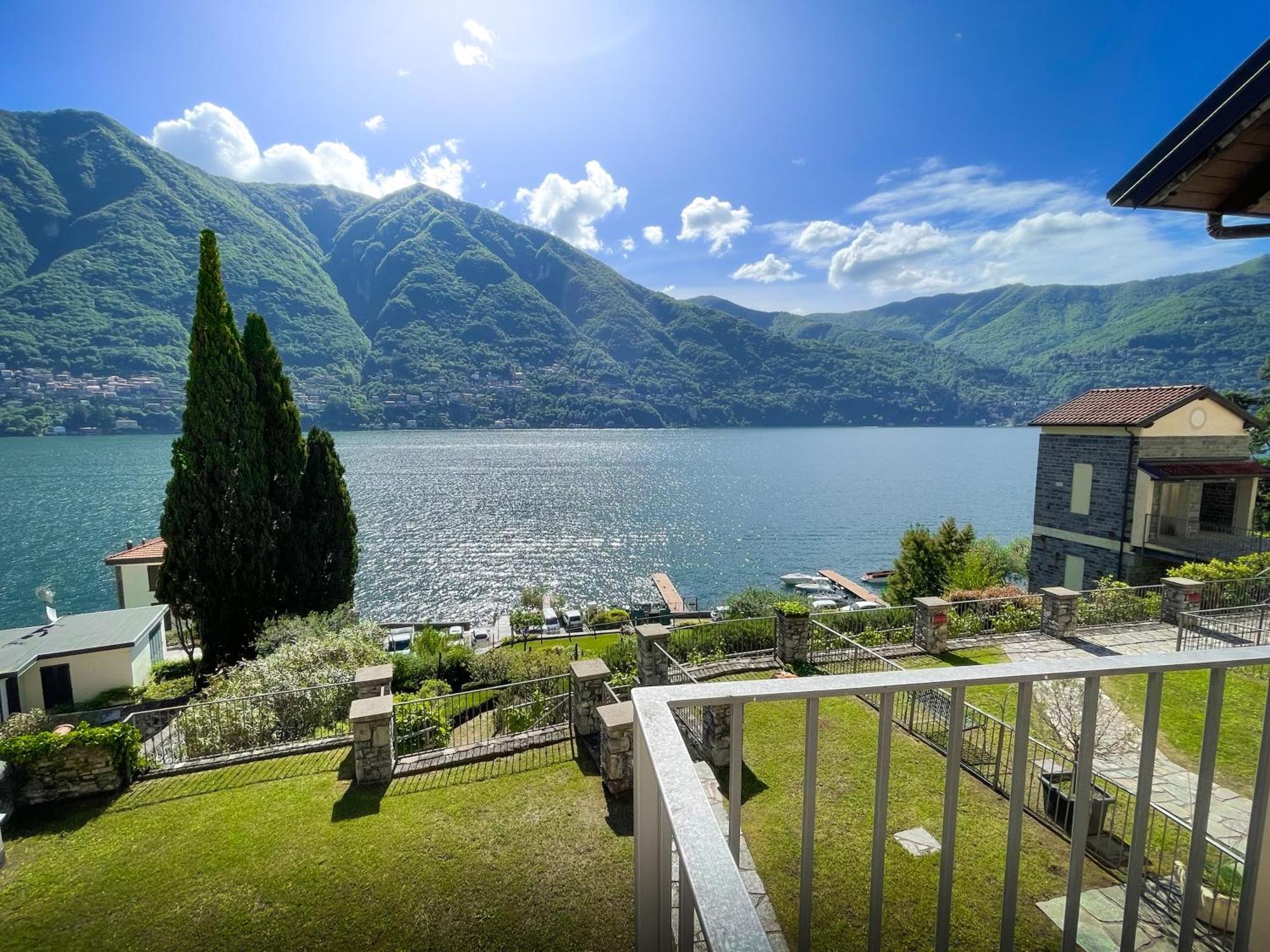 Villa Luminosa Laglio - Private Parking, Garden Buitenkant foto