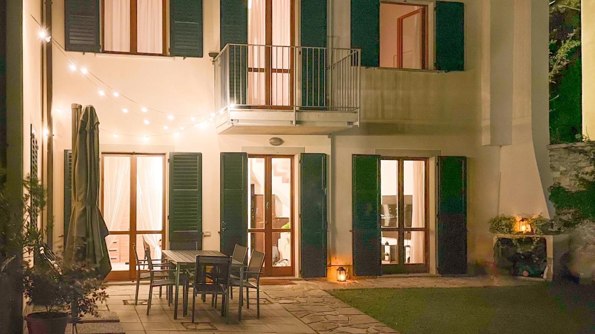 Villa Luminosa Laglio - Private Parking, Garden Buitenkant foto